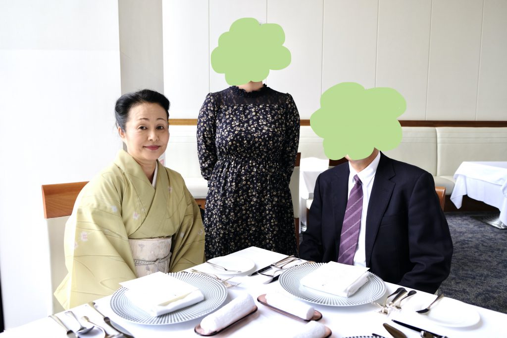 結婚記念のお祝いでした